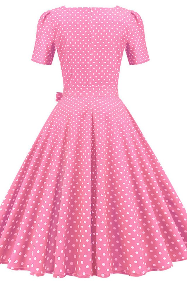 Barbie Movie Margot Pink Plaid Check Dress - Tevqa