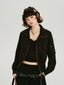 American Retro Utility Pocket Jacket Black