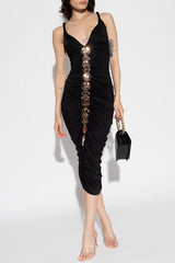 Cynthia Metallic Sequin - Embellished Dress - Tevqa