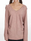 Vintage Slub Knit V-Neck Pocket Tee - TEVQA