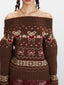 Bear & Bow Fair Isle Pullover - TEVQA