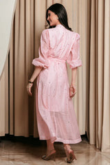 Emelia Embellished Maxi Dress - View 7 | TEVQA