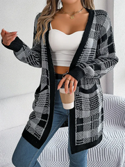 Buffalo Plaid Cardigan - View 7 | TEVQA