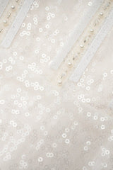 Kamiyah White Mesh Midi Dress - Tevqa