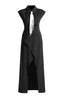 Liberty Midi Dress with Tie Detail - View 6 | TEVQA