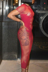 Peachy Dress - Tevqa