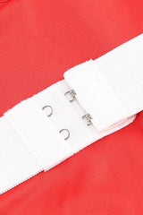 Strapless Feather Sequin Midi Dress - Tevqa