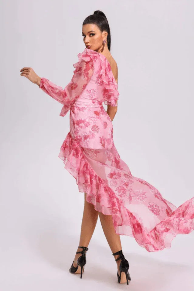 Whirlwind Midi Dress - TEVQA