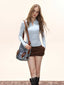 Women's Half Zip Mock Neck Long Sleeve Slim Fit Top - TEVQA