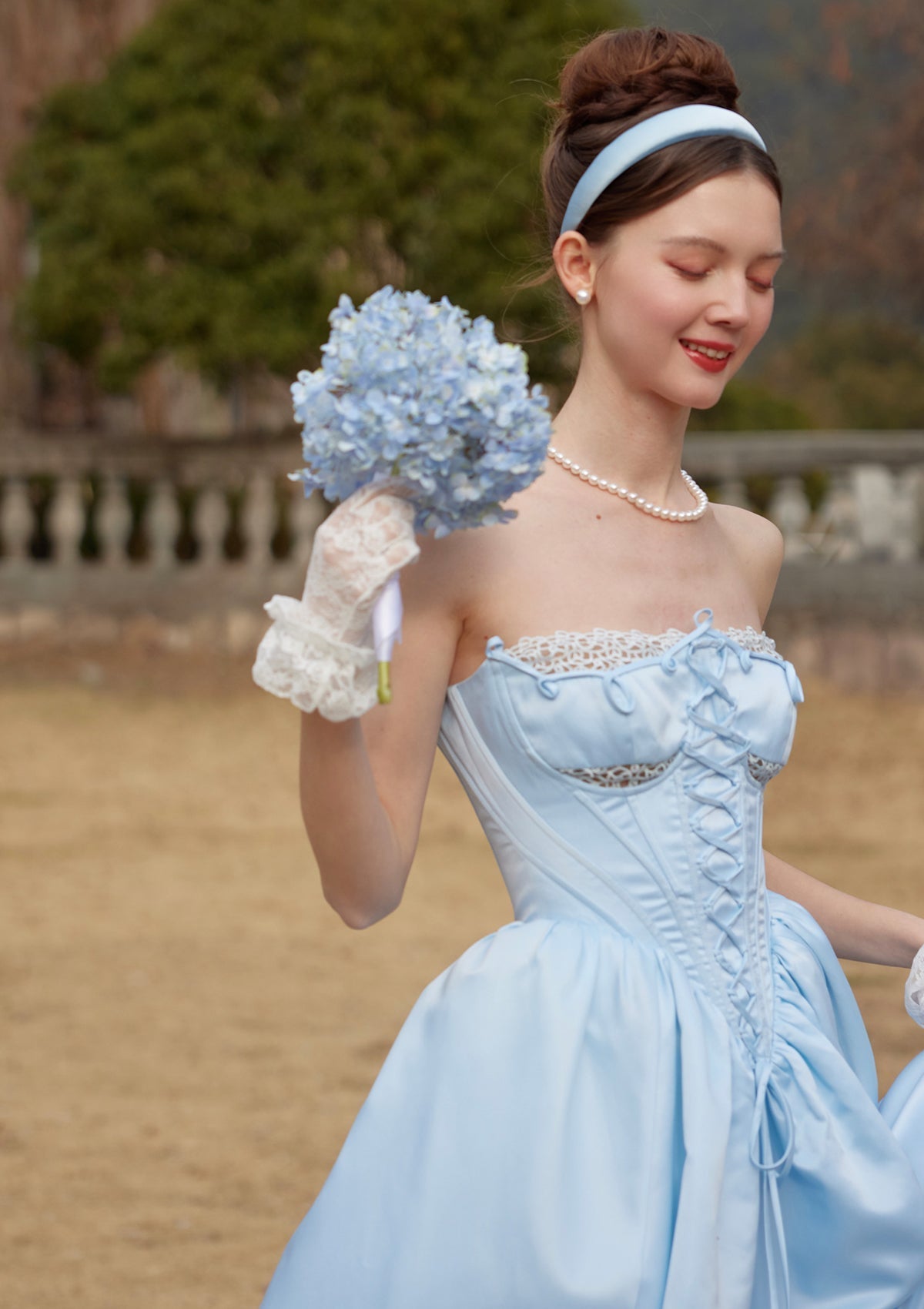 Ballgown evening dress - View 4 | TEVQA