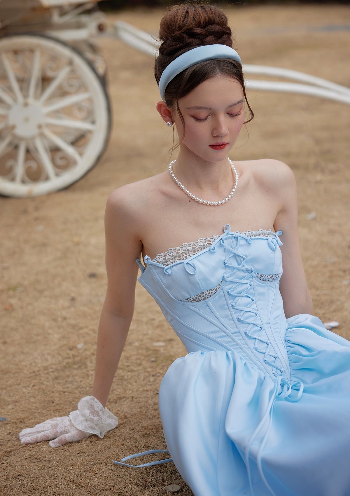 Ballgown evening dress - View 5 | TEVQA