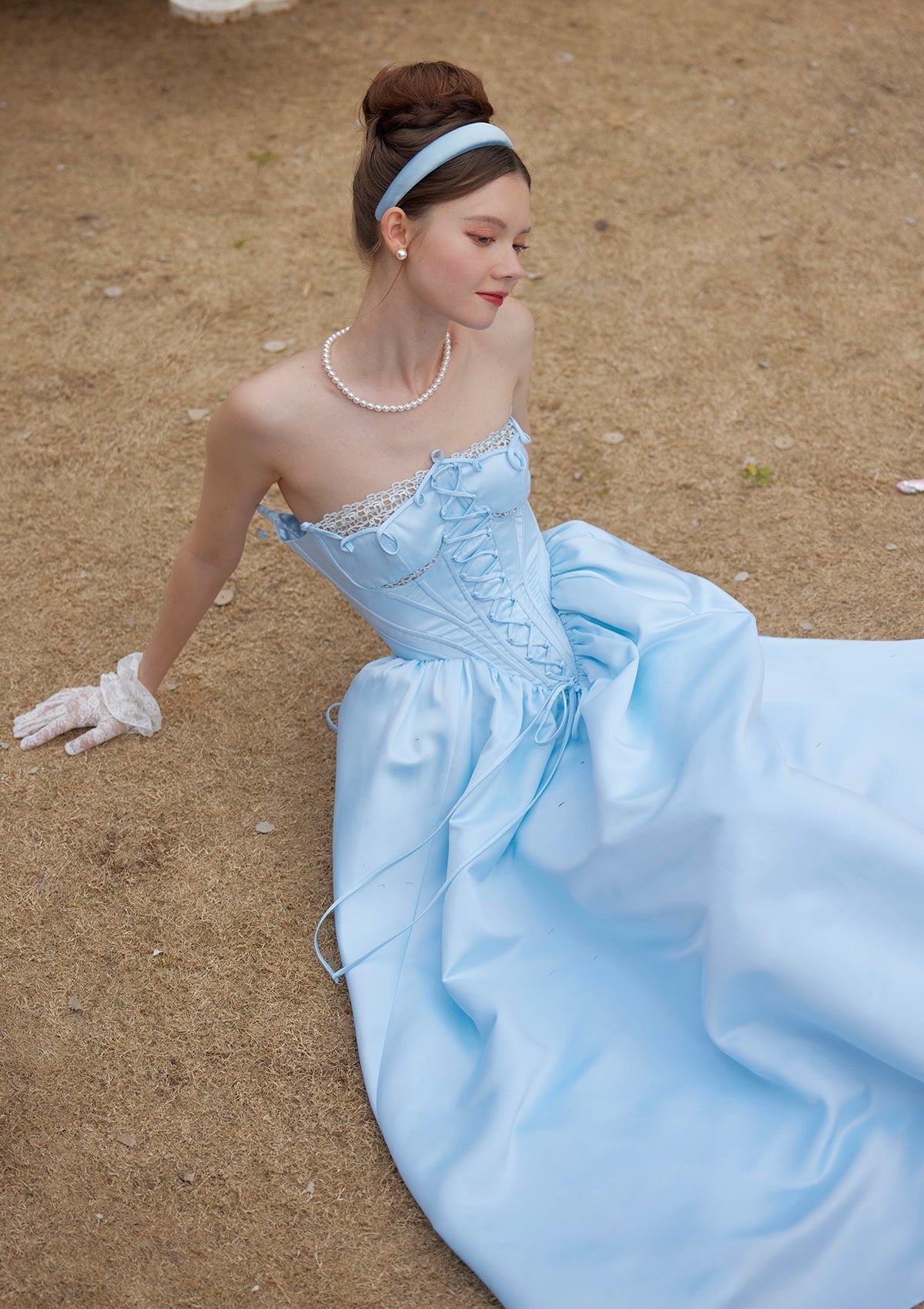 Ballgown evening dress - View 6 | TEVQA