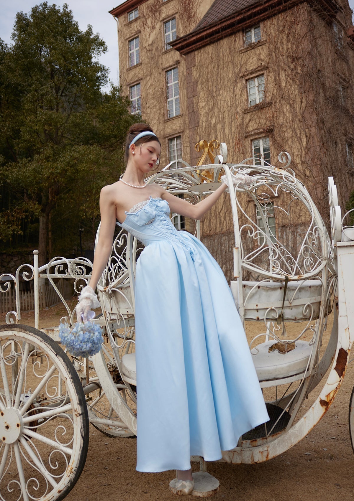 Ballgown evening dress - View 8 | TEVQA
