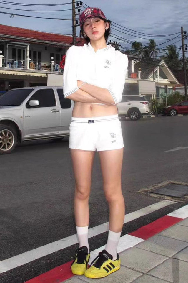 JL Polo Shirt + Shorts Set | Dress In Beauty