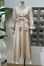 Floral Appliqué Midi Dress - View 10 | TEVQA