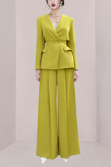 Hazel Neon Corset Blazer Set | Dress In Beauty