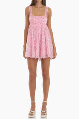 Floral Organza Baby Doll Dress | Dress In Beauty