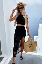 Knit Maxi Skirt Set - View 9 | TEVQA