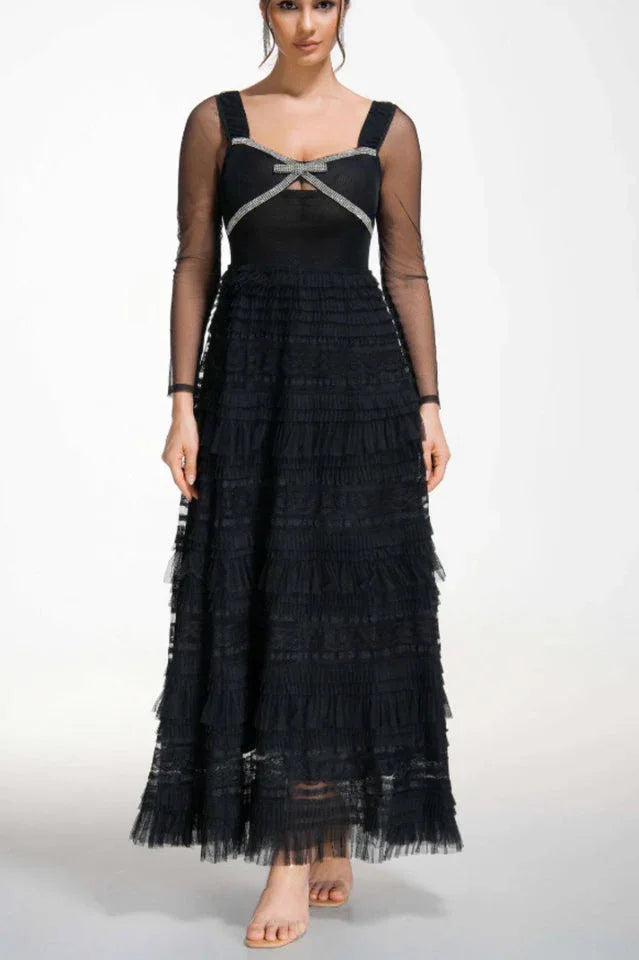 Jayleen A-line Maxi Dress - View 6 | TEVQA