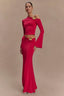 Ainsley Asymmetrical Maxi Skirt - TEVQA