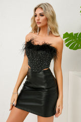'New Flame' Embellished Corset Top | Dress In Beauty
