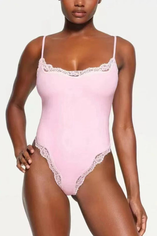 Fits Everybody Lace Camisole Bodysuit | Dress In Beauty