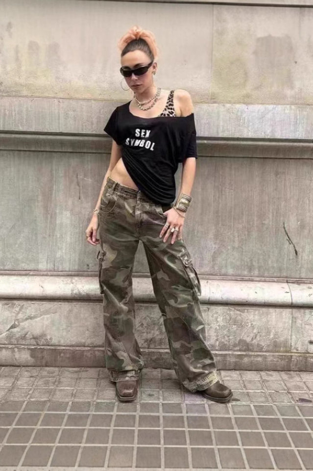 Trooper Camo Cargo Pant | Dress In Beauty