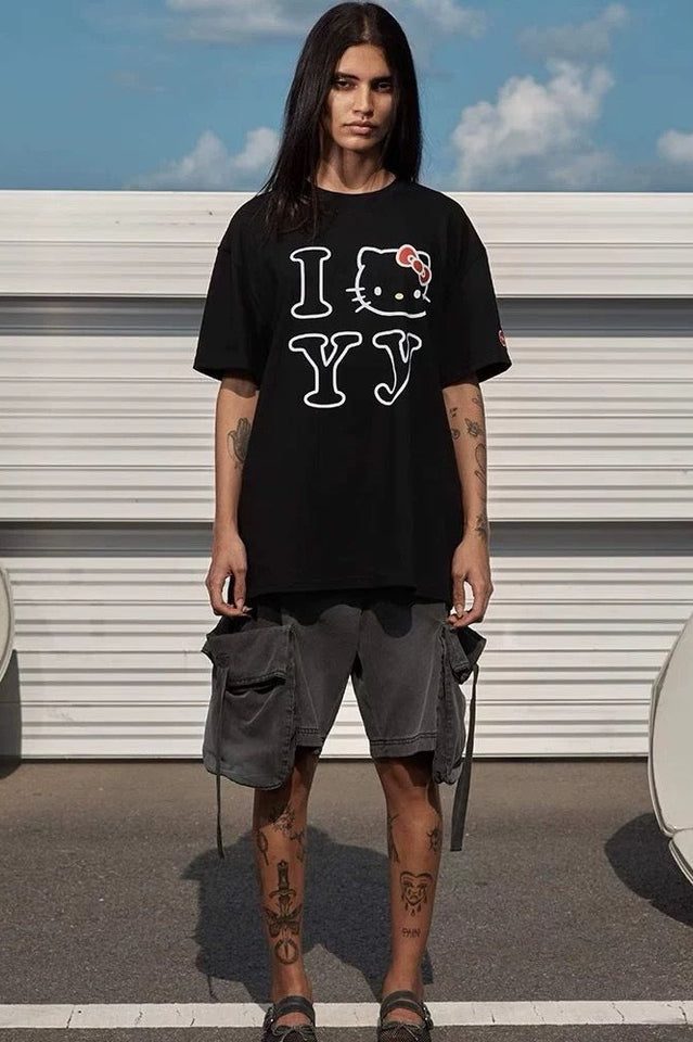 OPEN YY Rolled Waist Cargo Shorts | Dress In Beauty