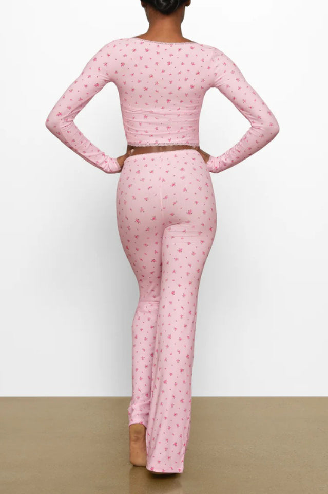 Long Sleeve Lounge Top | Dress In Beauty