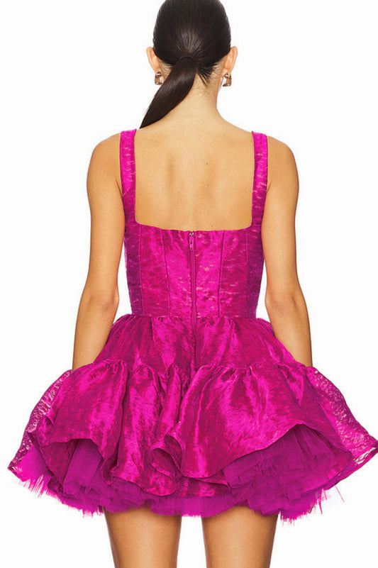 Flowers Print Sundress Tea Dress | Dress In Beauty