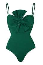 3D Bow Tie Swimsuit & Skirt Set - TEVQA