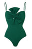 3D Bow Tie Swimsuit & Skirt Set - TEVQA