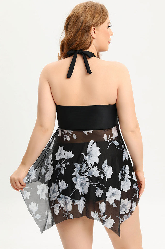 (L-5XL) Plus Size Tankini Swimsuit | Dress In Beauty