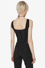 Black Lara Corset Top | Dress In Beauty