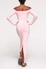 New Vintage Off-The-Shoulder Maxi Dress | Dress In Beauty