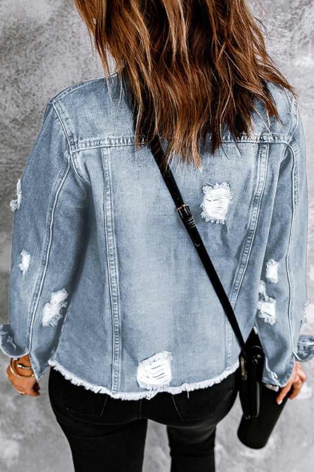 Basic Denim Jacket | Dress In Beauty