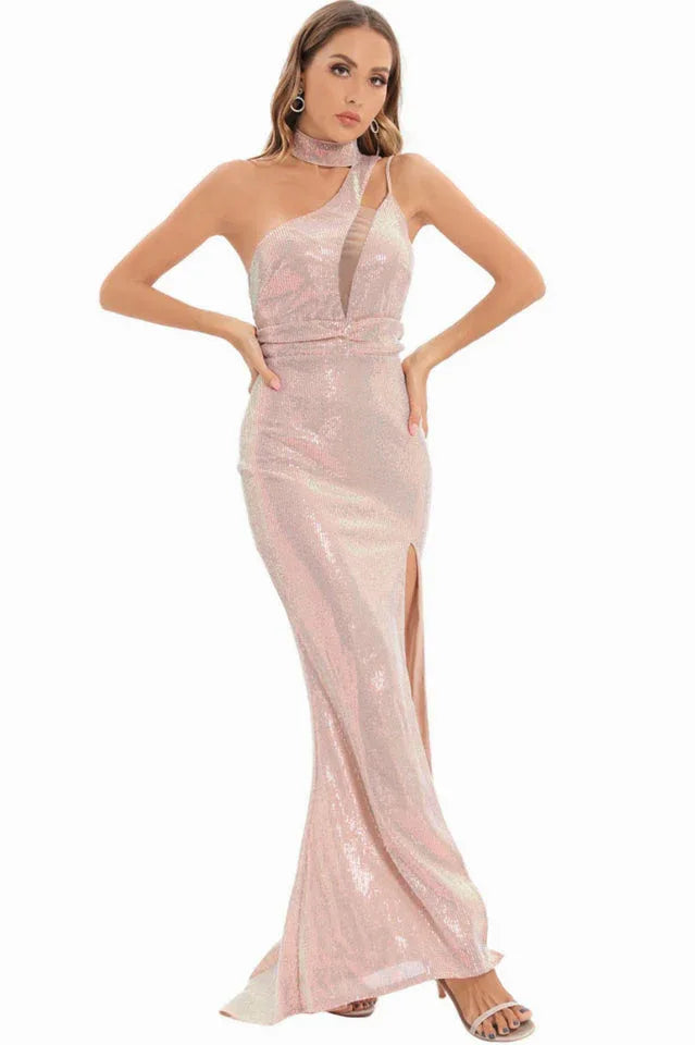 Micah Sequined Gown - TEVQA Main image