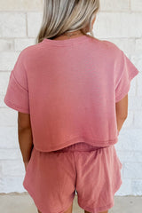 Cropped Tee and Ruffle Skort Set | Dress In Beauty