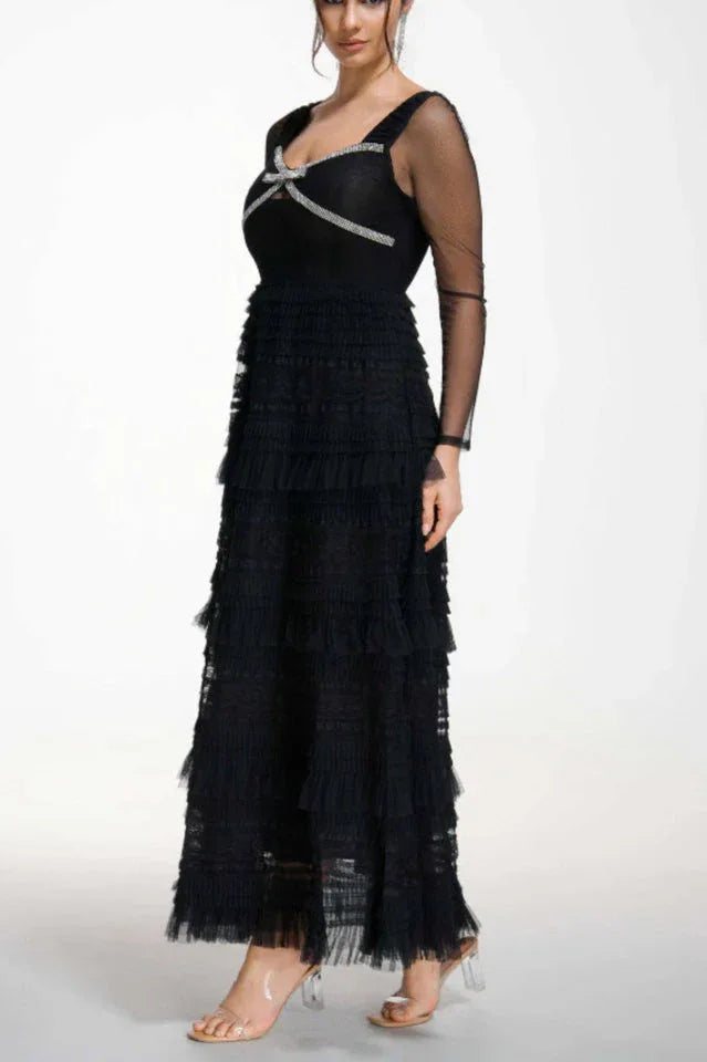 Jayleen A-line Maxi Dress - View 8 | TEVQA