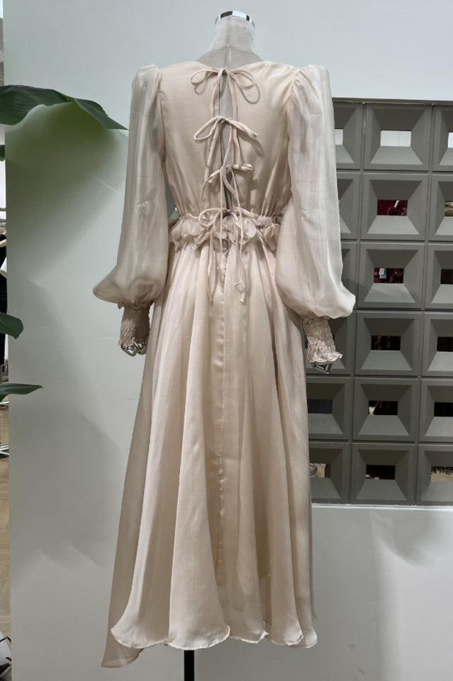 Floral Embellished Midi Dress | Dress In Beauty