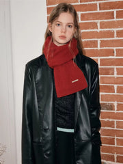 Unisex 100% Australian Wool Fine Knit Scarf