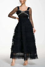 Jayleen A-line Maxi Dress - View 7 | TEVQA