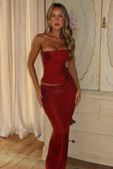 Sola Flower Maxi Skirt Set | Dress In Beauty