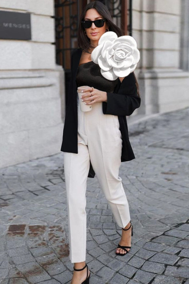 Exaggerated 3D Flower One Piece Swimsuit | Dress In Beauty