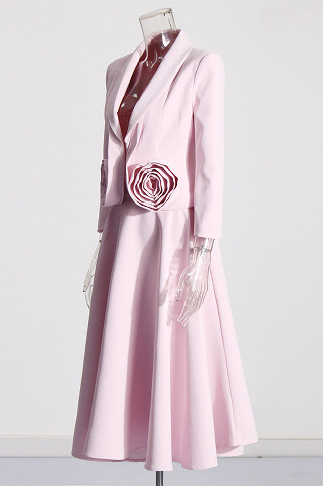 Helena Rose Blazer Midi Skirt Set | Dress In Beauty