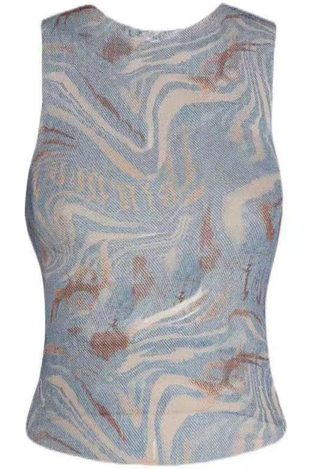 I Am Gia Mesh Tank | Dress In Beauty