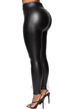 Liliana Faux Leather Leggings - TEVQA