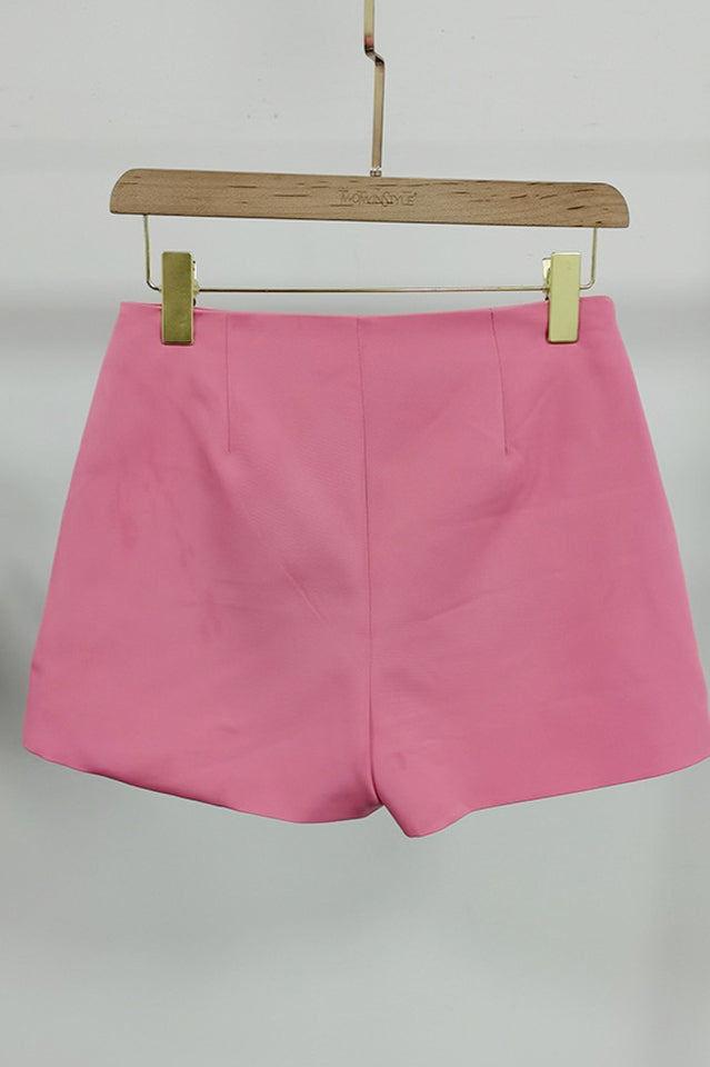 Astraea Flower Embellished Shorts | Dress In Beauty