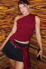 Chic One Shoulder T-Shirt | Dress In Beauty