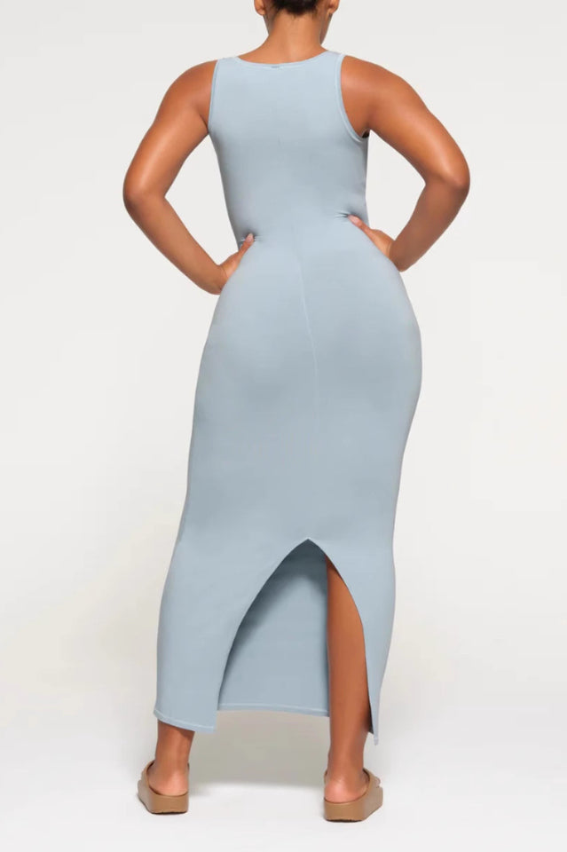 SKIMS New Vintage Scoop Neck Maxi Dress | Dress In Beauty